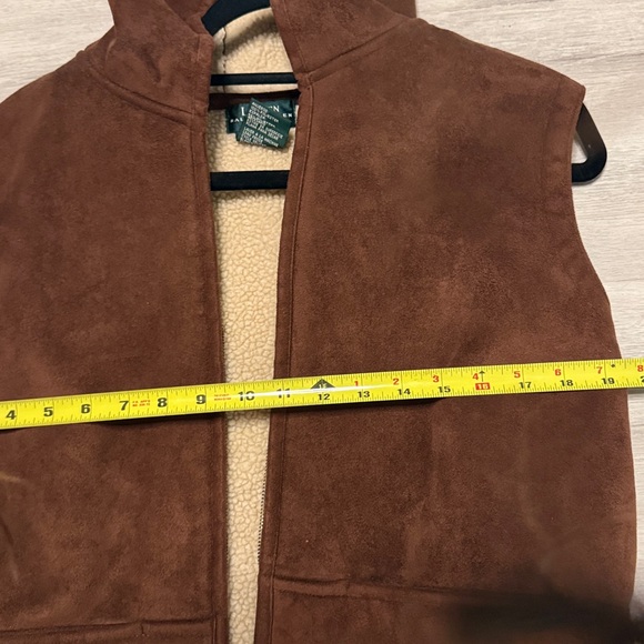 Lauren Ralph Lauren petite medium vest brown - Picture 8 of 8